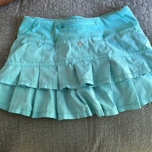 Kids(8) teal ivivva athletic skirt